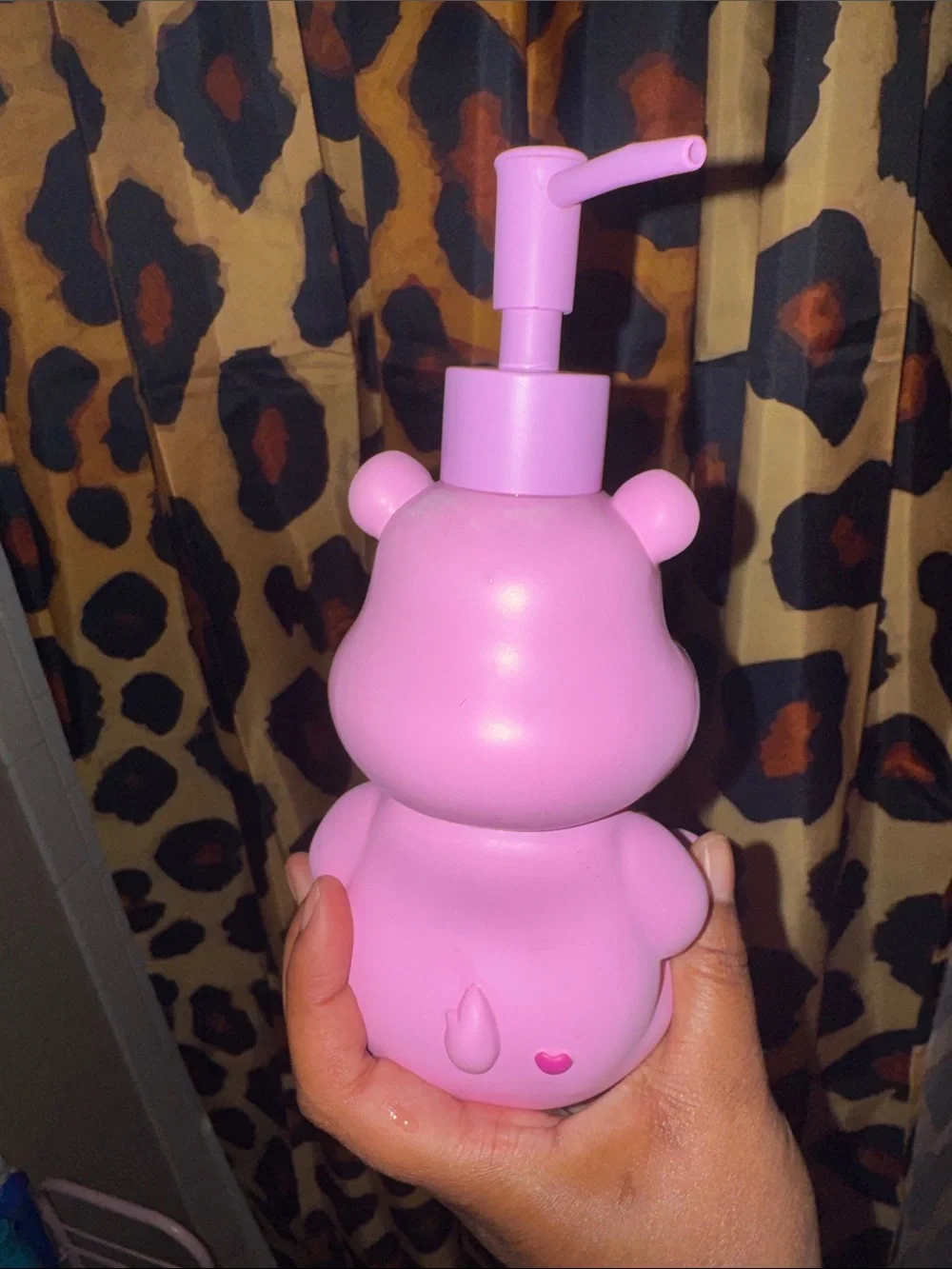 Pink Care Bear Rainbow Hand Soap Dispenser - Women Bath & Body